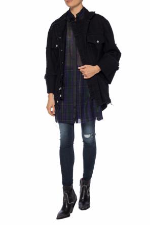 Denim jacket with a raw finish, zdjęcie 2 Denim jacket with a raw finish od Diesel